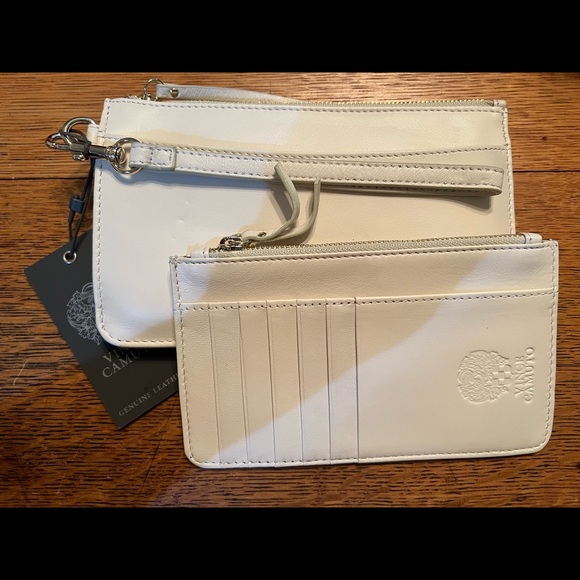 Vince Camuto Leather Braie Wristlet